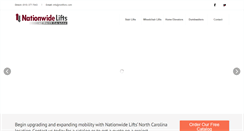 Desktop Screenshot of nwliftsnc.com